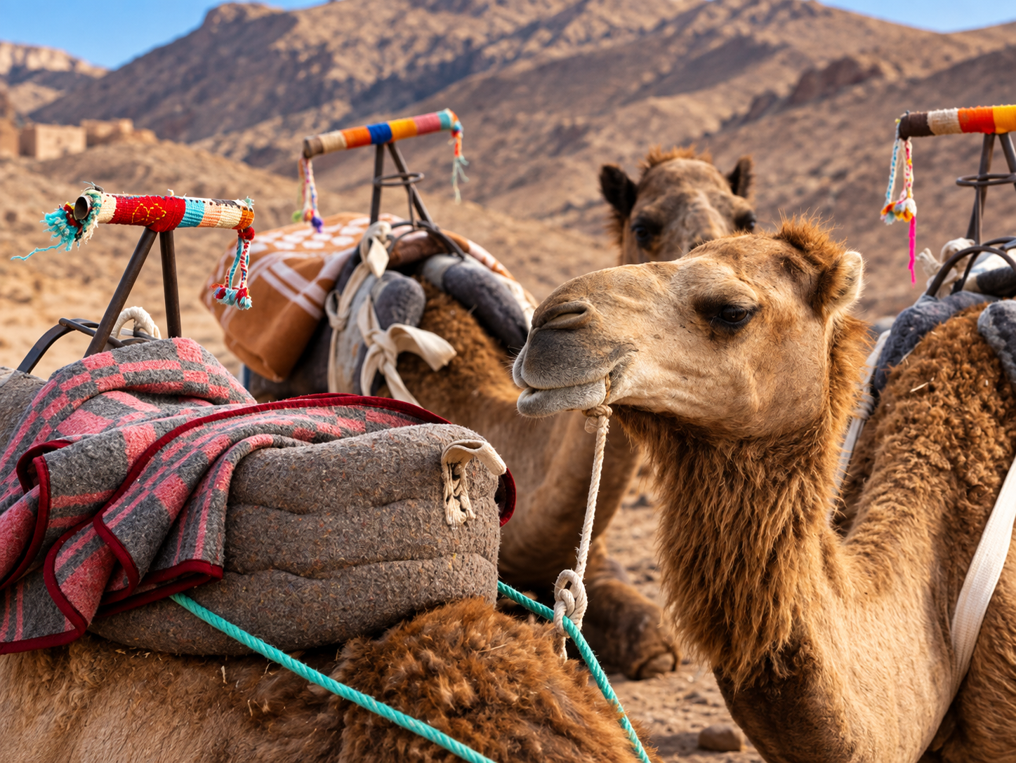 Agafay camel